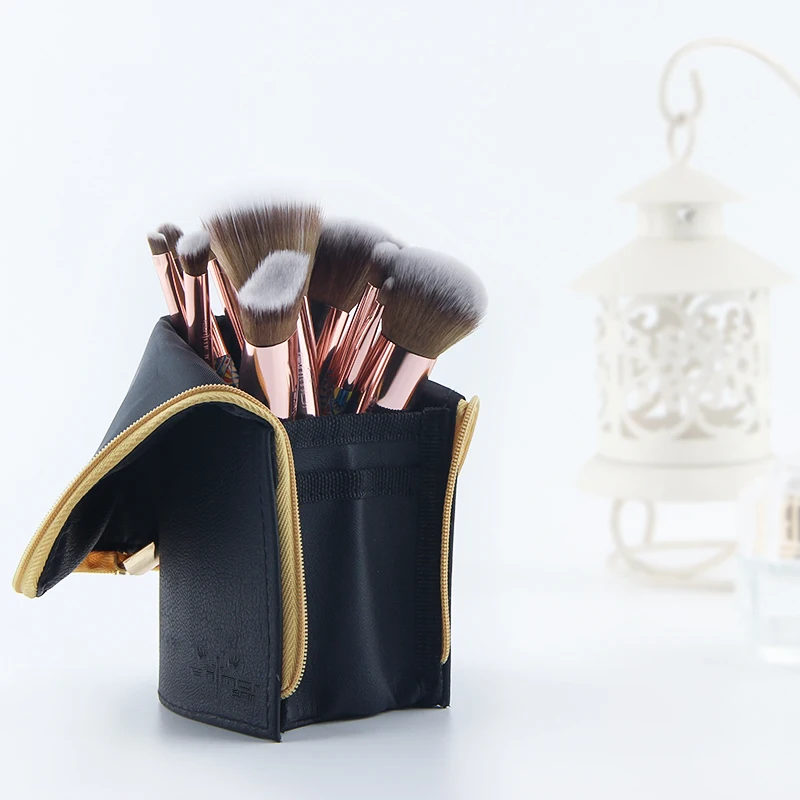 Anmor-Brand-New-Arrival-12-pieces-Synthetic-Makeup-Brushes-Set-with-Unique-Design-Black-Bag-Professional