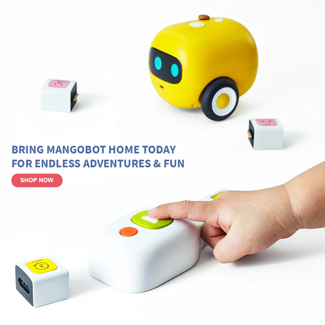 Зрительный конструктор Mangobot без программирования экрана Детский для