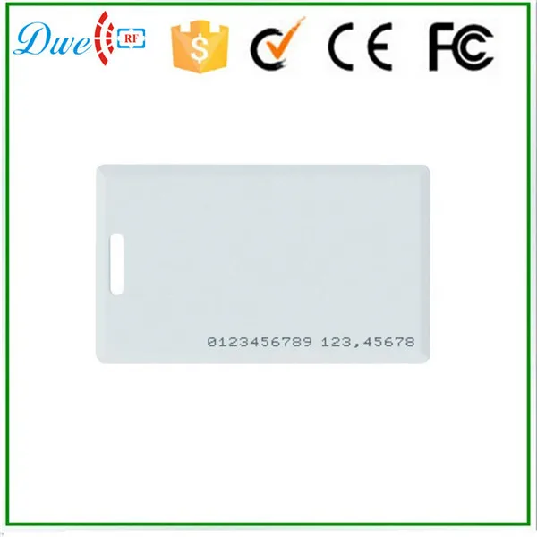 DWE cc РФ RFID Card 125 кГц пассивного типа TK4100 чип