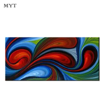 

Large sizes Handpainted Abstract color Oil Paintings on Canvas Handmade Wall Painting Modern for living room Home Decor no frame
