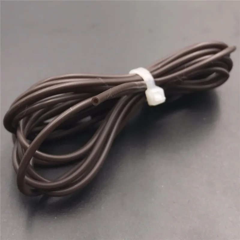 

5m/lot Carp fishing silicone tube 1mm line Silicone rigs tube sleeve pretend fishing lines For carp fishing Carping Accessories