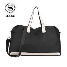 Scione водонепроницаемые нейлоновые дорожные сумки большой чемодан для отдыха и путешествий из твердой кожи, вещевой мешок для салона, спортивные сумки на плечо, Органайзер