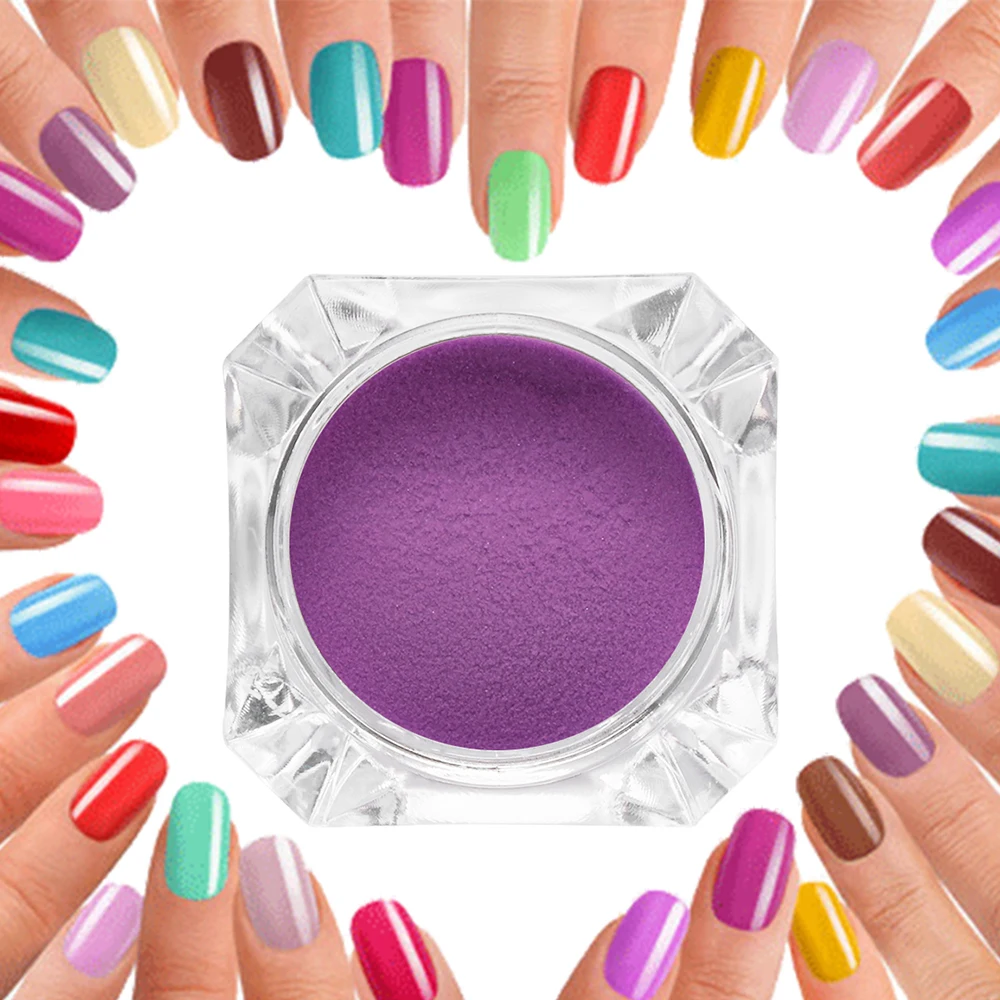 

2g/Box Dipping Powder Color Nail Glitter Powder Chrome Pigment Naturally Dry Without Lamp Cure Nails Dip Powder Gel Nail Decor