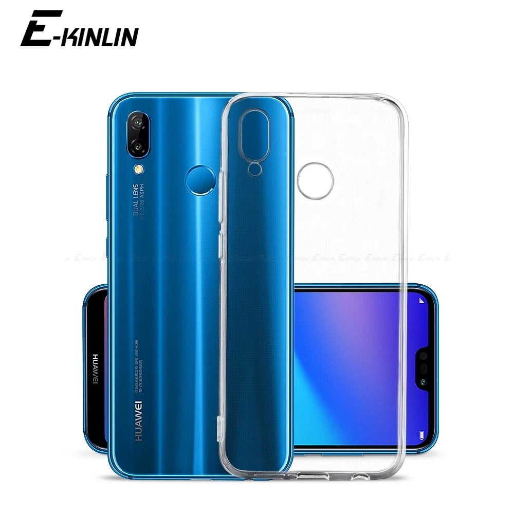

Silicone Phone Case For HuaWei Nova 5 Pro 4e 4 2S 2i 2 3 3i 5i 3e Young P8 P9 P10 Lite Mini Plus Clear Full Soft TPU Back Cover
