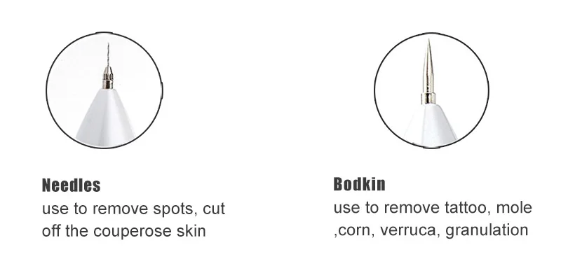Иглы для лазерной плазменной ручки для удаления темных пятен кожи моль машина для удаления татуировки тонкая/толстая выделенная игла для лица бородавок тег