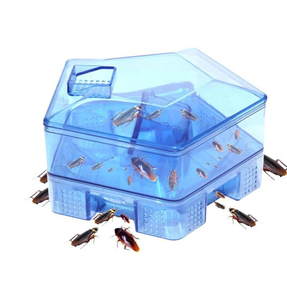 Effective Killing Cockroach Bait Powder Box Cockroach Lures Repeller Insect Roach Killer Anti Pest Reject Trap Pest Control Cage