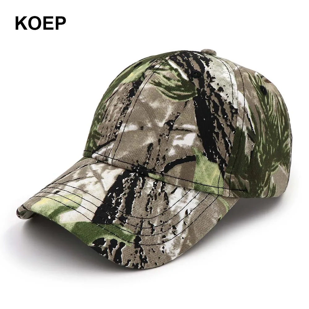 CAMO-KBRT8 KOEP, новинка, камуфляжная бейсболка, кепки для рыбалки, мужские, уличные, для охоты, камуфляжные, для джунглей, шляпа, для страйкбола, тактические, для пешего туризма, кепки - Цвет: CAMO-KBRT8