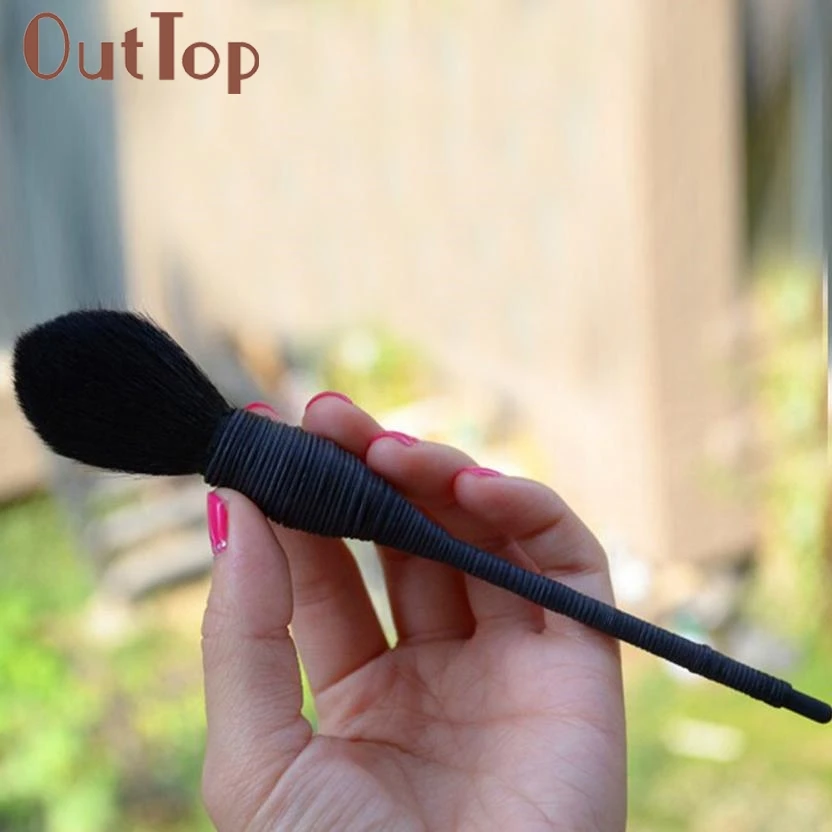 

OutTop Brush Female Professional Handmade Rattan Makeup Brush Makeup Tools Blush Brush Free Shipping DropShipping 40p1211