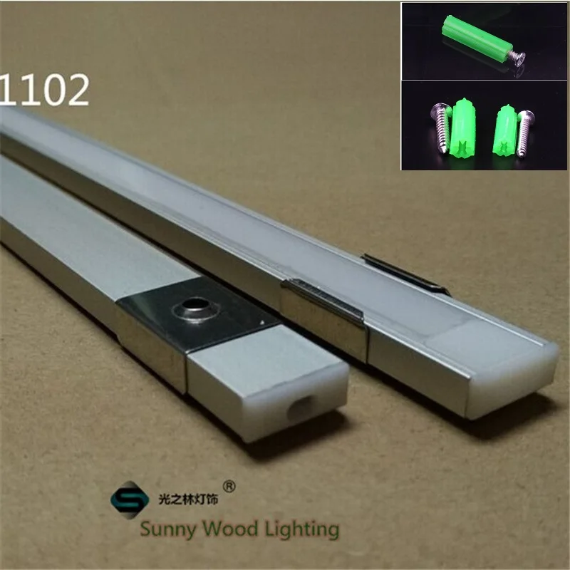 Skup 5 30 sztuk partia 1m 40 cali szt profil aluminiowy do taśmy led, kanał led do 8 11mm płytka drukowana led drążek led obudowa z części zamienne