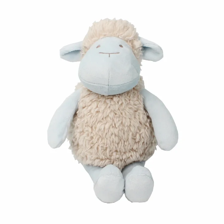

38cm Kawaii Plush Sweet Cute Cartoon Little Lamb Stuffed Baby Kids Toys for Girls Birthday New Year Gift Sheep Appease Doll