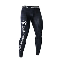 Mens Compression Quick dry Skinny Pants Man Gyms Fitness Workout Bodybuilding Trousers Male Joggers Crossfit Sportswear Bottoms