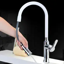 Латунь torneira cozinha выдвижной кухонный смеситель горячей и холодной воды хром кран для раковины, кран для раковины, кран-смеситель KF899