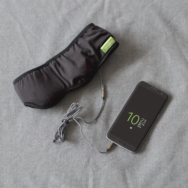 Дешево Sleepace наушники для сна, удобные моющиеся маска для глаз с блокировкой звука шум шумоподавления наушники Smart App дистанционное управление