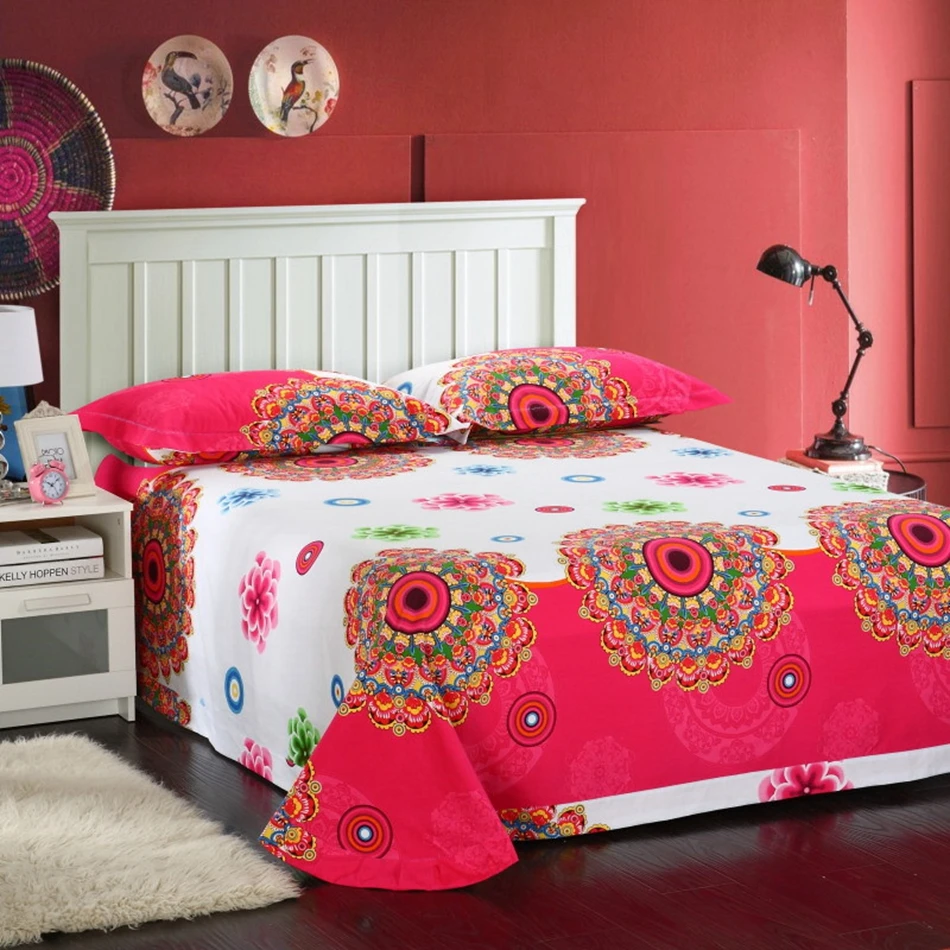 Red-romantic-color-boho-bedding-set-cotton-100-soft-duvet-cover-bedspread-bedding-pillowcases-luxury-duvet (1)