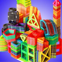 1 PCS standard size Magnetic Building Blocks 24 different types Kids Educational Toys Plastic DIY Blocks toys