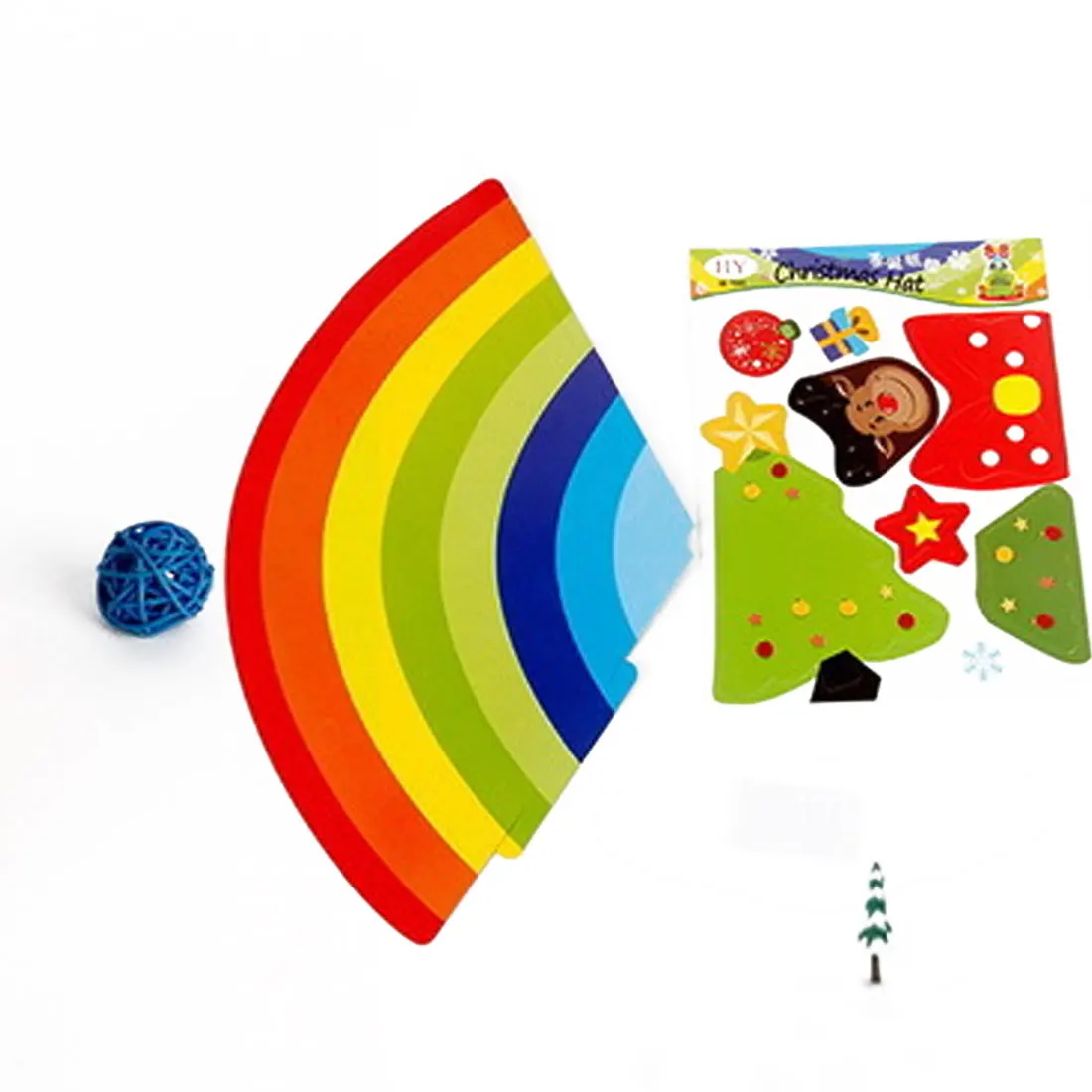 

Fashion Christmas hat children's paper decorative hat Santa Claus antlers party Christmas masquerade decorations