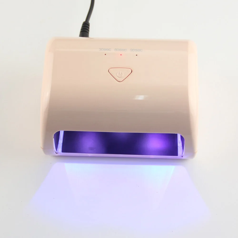 LKE Professional 9W UV Nail Lamp Light Nail Dryer Nail Polish Drying Fingernail&Toenail Gel