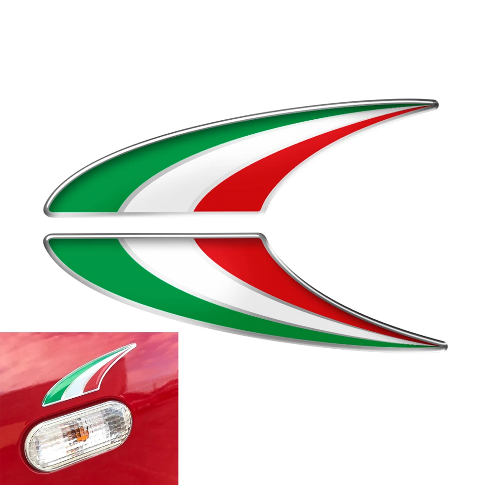 3D Italy Sticker Motorcycle Tank Decal Italia Stickers Case for Ducati Monster Aprilia RSV4 RS4 Decals