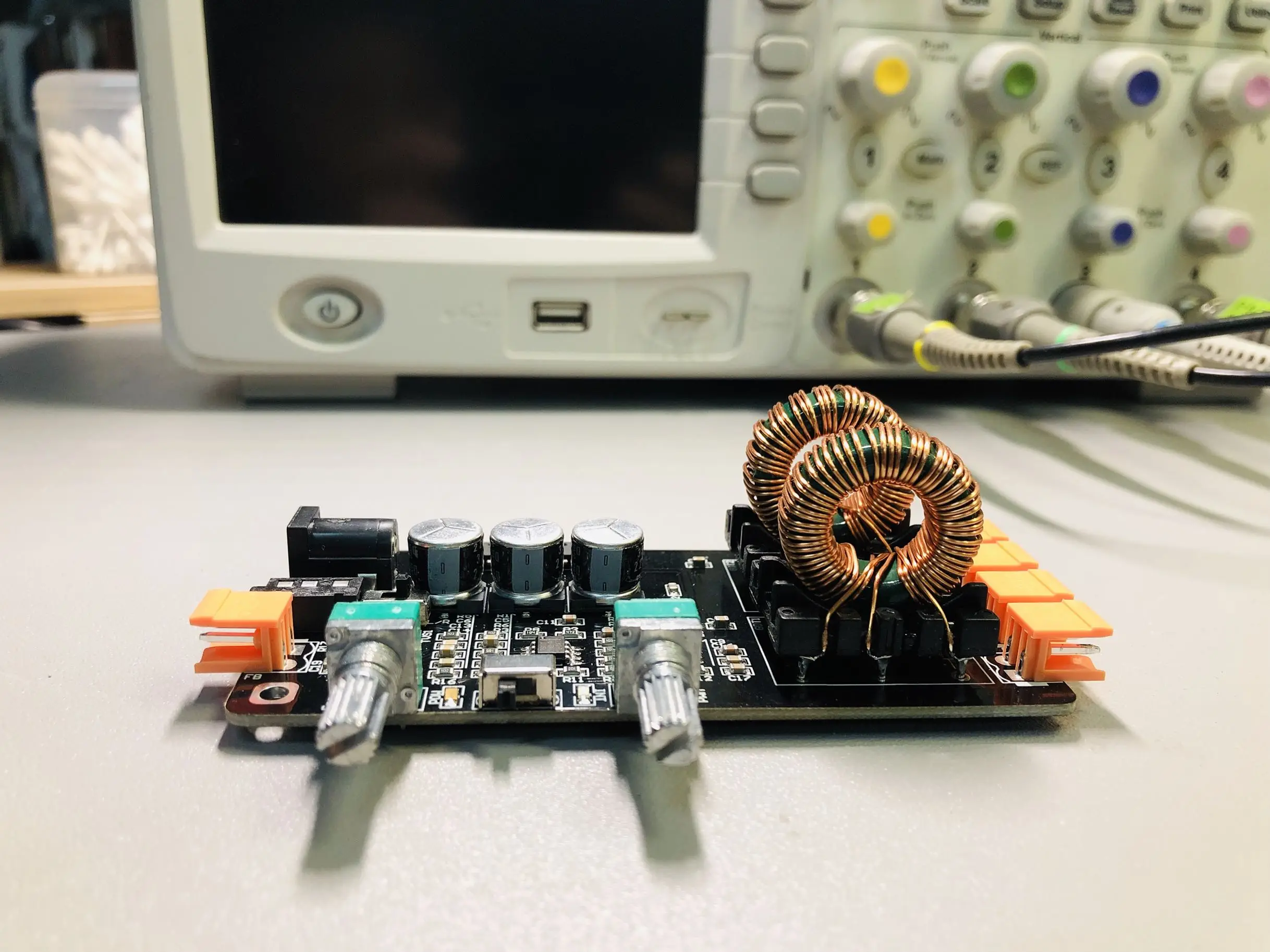 

Tesla Coil Integrated Drive Arc Extinguishing GDT Module SSTC Drive Board Containing GDT Feedback Magnetic Ring