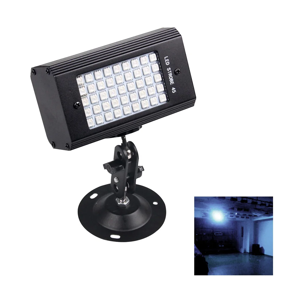 

Rotary Strobe Light Automated USB Night Club Wedding Durable Professional Disco Stage Lamp Party Mini LED Sound Activated Flash