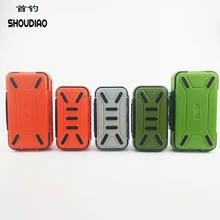 Шоу Диао 32 плед двойной Высокое качество ABS Пластик Fly Рыбалка приманки крючок коробка для хранения Водонепроницаемый рыбы Интимные аксессуары