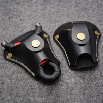 

Good! Portable Leather Hunting Slingshot Waist Pouch Catapult Steel Balls Pouch Case Holder Belt Holster Waist Bag im