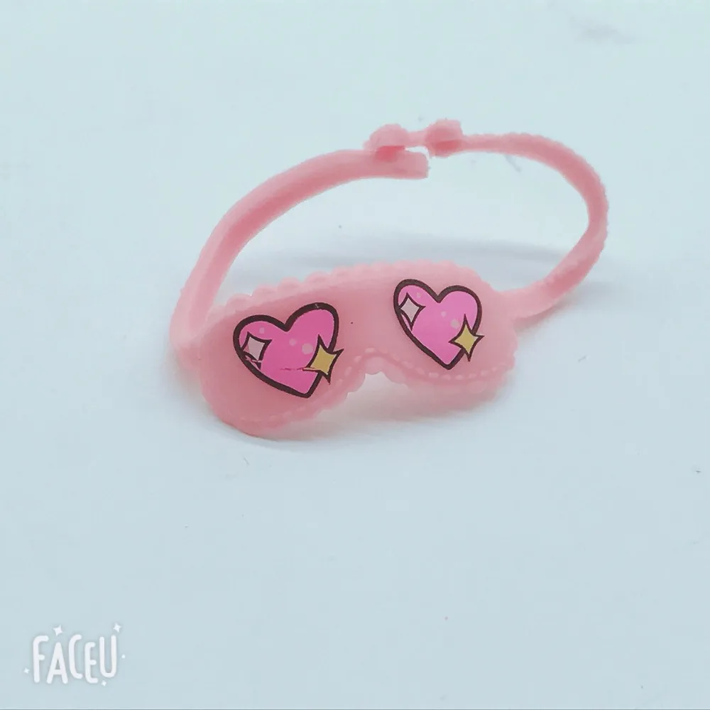

3pcs/set Original doll accessories contain hat & Headband & Eye mask Doll headwear girl gift