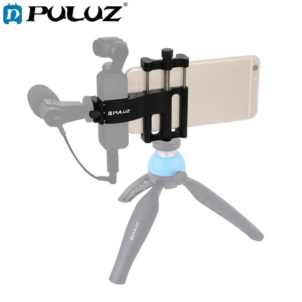 

PULUZ Multifunction Aluminum Alloy Smartphone Fixing Clamp Expansion Holder Mount Bracket for DJI OSMO Pocket Camera Accessories