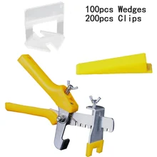 Керамическая напольная плитка система выравнивания плитки эквалайзер 100 клинья 200 плоскогубцы строительные инструменты плиточные прокладки Carrelage Levelin