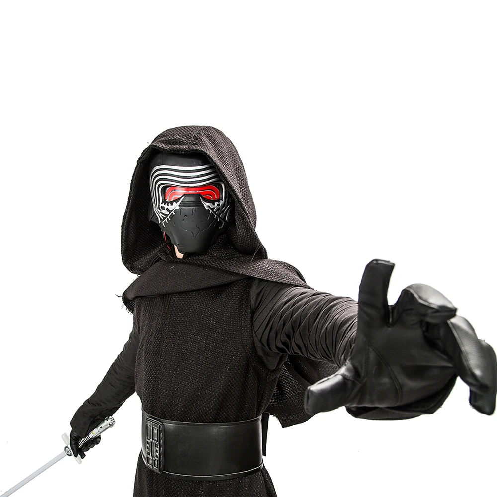 XCOSER Kylo Ren костюм V2 версия костюм на Хэллоуин VII The Force Awakens Косплей злодей косплей для взрослых Черный