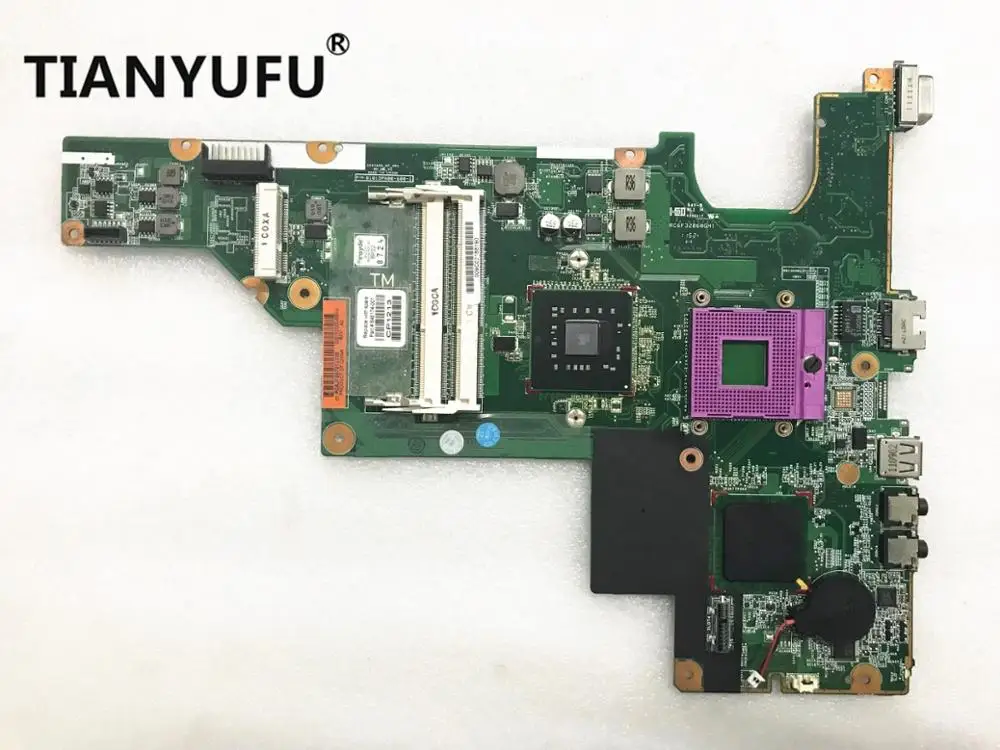 Для HP 2000 Compaq CQ43 CQ57 GM45 материнская плата 646174 001 01015DS00 600 G Материнская ноутбука