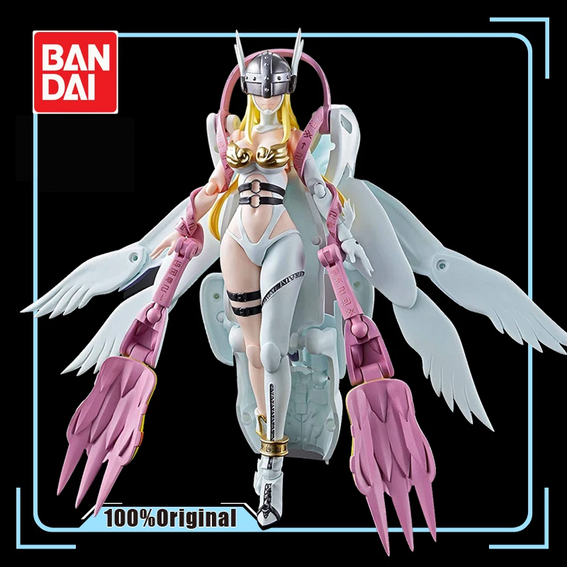 BANDAI Digimon monster Tailmon Hyperevolution Angewomon фигурка модель модификация деформируемая