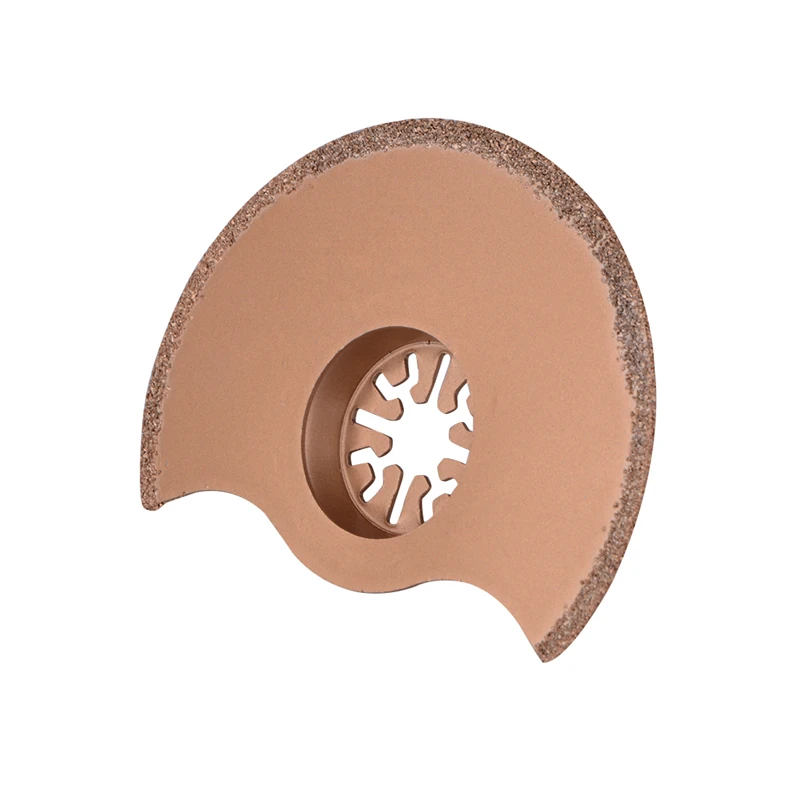 Carbide segment saw blade for oscillating multi tool accessories as Fein multimaster,Dremel power tool,88mm