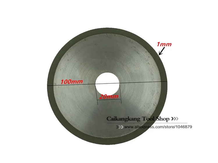 100*20*1 Алмазный шлифовальный круг режущие диски Смола Алмазная резка карбидная Вольфрамовая сталь режущие диски машина аксессуары