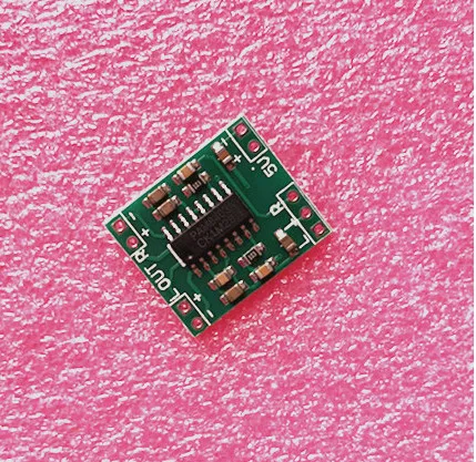 

1PCS PAM8403 module Super digital amplifier board 2 * 3W D Class digital amplifier board efficient switch potentiometer