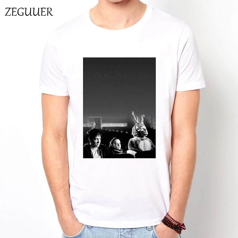 

DONNIE DARKO Classic T Shirt Funny T Shirts Summer Streetwear T Shirt Men Harajuku Boyfriend Gift Print Cotton Casual Clothes