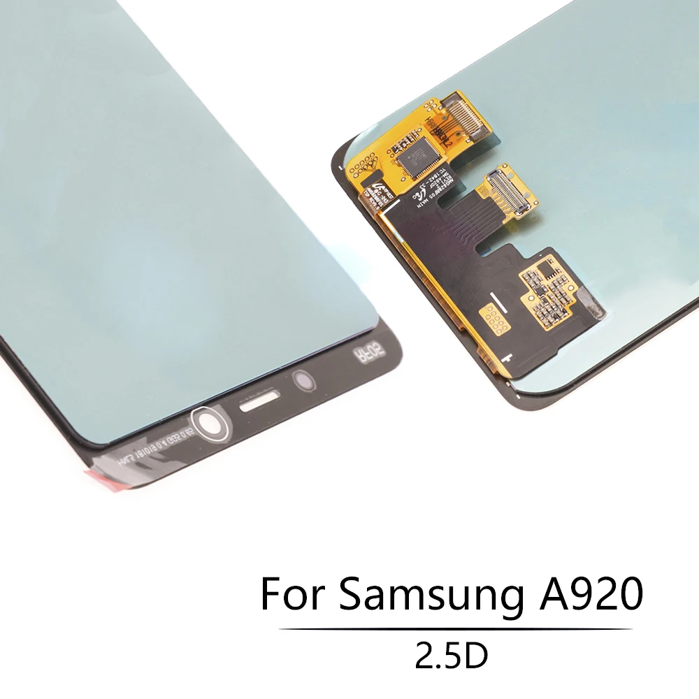 AMOLED 6 3 &quotдля SAMSUNG Galaxy A9 2018 A920 ЖК дисплей с сенсорным экраном дигитайзер сборка для