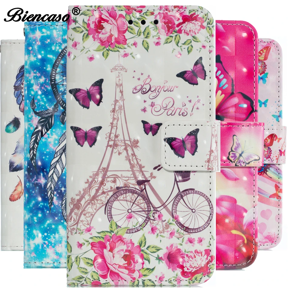 

Butterfly Flip Case For Huawei P20 Pro Case Leather Wallet Phone Cases For Coque Huawei P20 Plus Cover Stand With Card Slot B306