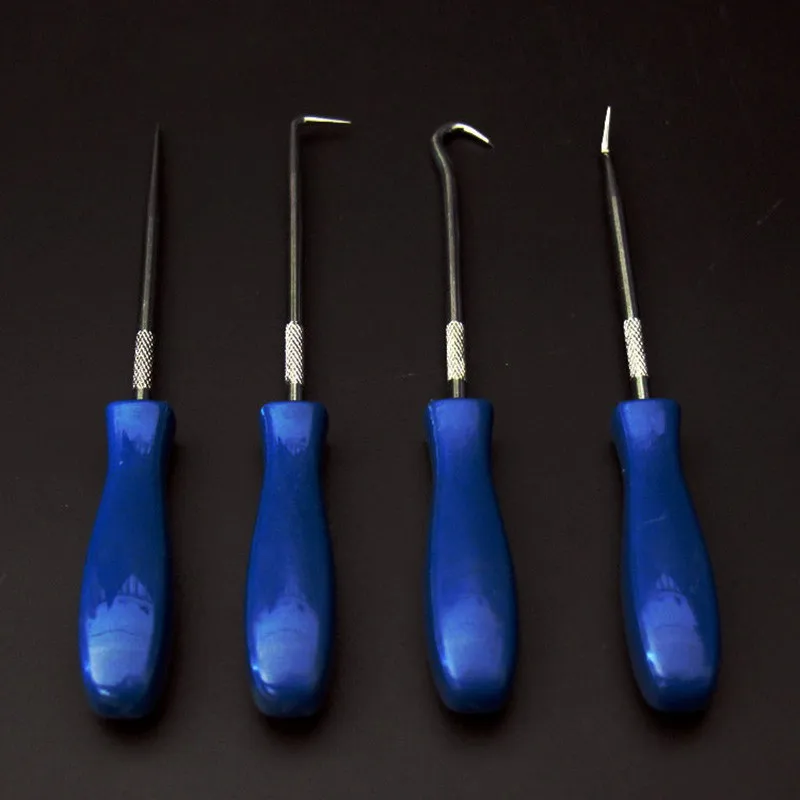 

4pcs Oil Seal Screwdrivers Oil Seal Puller Disassemble O-ring removal Sheet metal tools Automotive tools