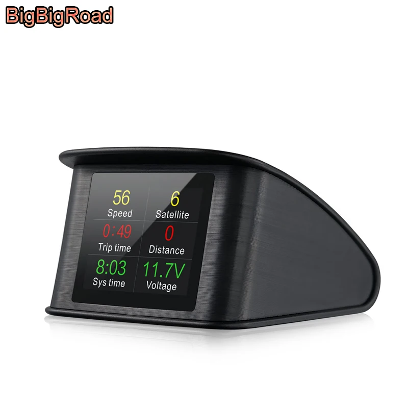 Проектор на лобовое стекло BigBigRoad Car Hud OBD 2 для Toyota Camry|Проекционный дисплей| |