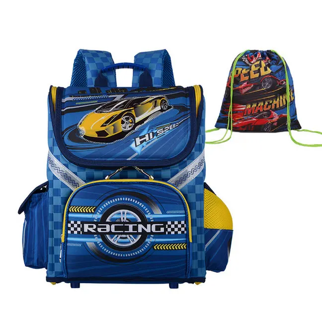 JASMINESTAR рюкзак школьный мальчик класс 1-3-5 студенческий Детский Мультфильм Ортопедические школьные ранцы для мальчиков рюкзаки для детей - Цвет: Небесно-голубой