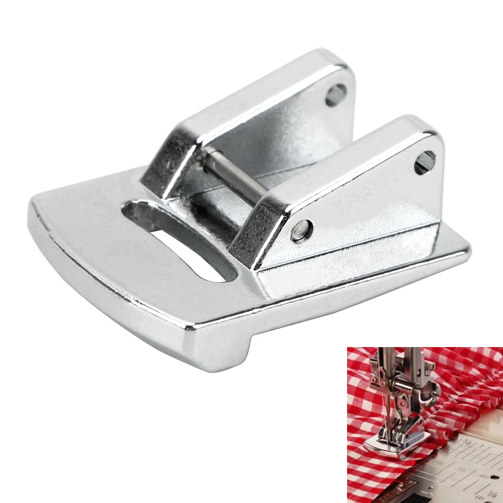 

Presser Foot Rolled Hem Curling Single Pin Pleat Sliver For Sewing Machine Sewing Machine Accessories 1 Piece