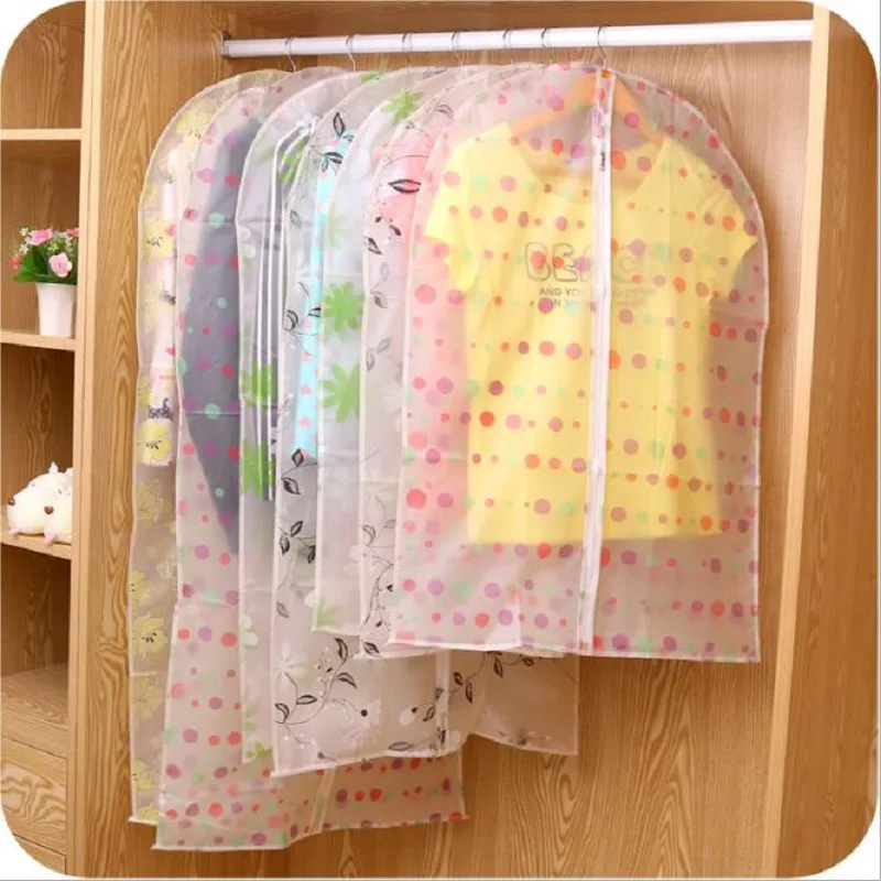 

3Pcs Home Dress Clothes Garment Suit Cover Case Dustproof Storage Bags Protector Clothing Dust Cover Pouch Cover Clothes