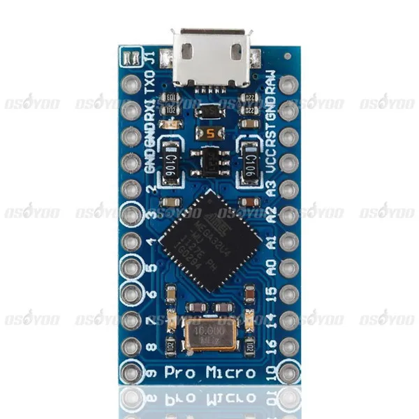 Leonardo Pro Micro ATmega32U4 16 МГц 5 в Замена модуля ATmega328 для Arduino Nano 10 шт./лот и Прямая поставка