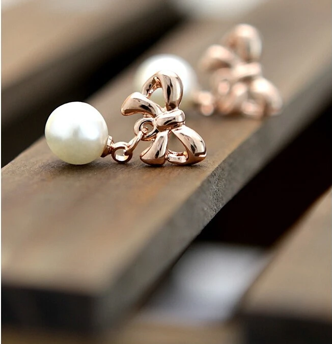 New Fashion Flying Butterfly Earrings Rhinestones ...