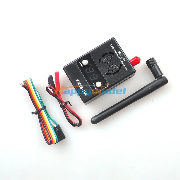 

FPV Wireless AV 5.8G 32CH TX58-2W 2000mW Transmitter