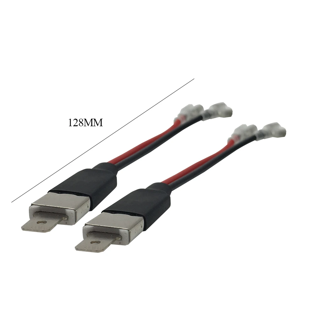 SUKIOTO 1 Pair H1 Power cable Connector wire Plug HID Xenon Ballast Input Power Cord Extension Cable Harness H7 9005 9006 H11 H8 (3)