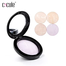 4 цвета Пудра для лица отбеливающая основа контроль маслом консилер палитра для макияжа Уход за лицом Пудра Косметика