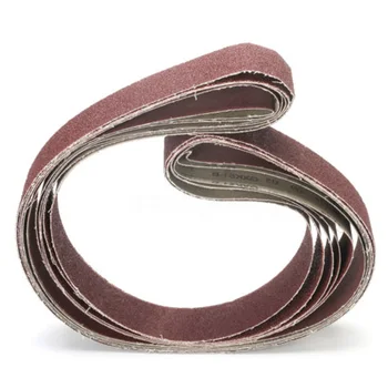

2x72 6pcs Sanding Belts 36/40/60/80/120/150 Grit Sander File Polishing 1 Set