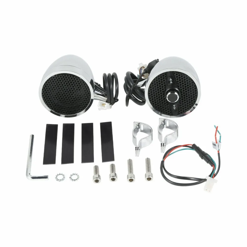 

Universal Motor USB MP3 Music Player Motorcycle Handlebar Audio Speaker 12V Radio Stereo Systems